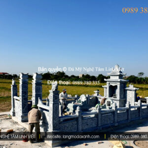 Lưu ý khi xây lăng mộ đá theo tâm linh, tránh đại kỵ phong thủy