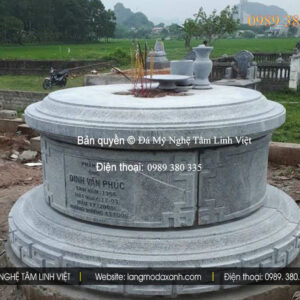 so sánh mộ đá tròn và mộ đá chữ nhật